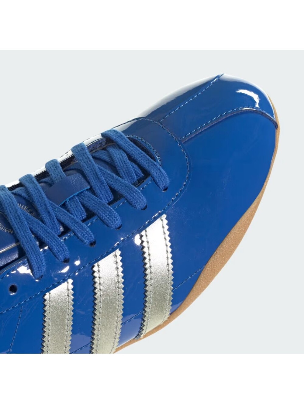 adidas Tokyo Royal Blue Patent Leather Women's 10.5 - Picture 3 of 8